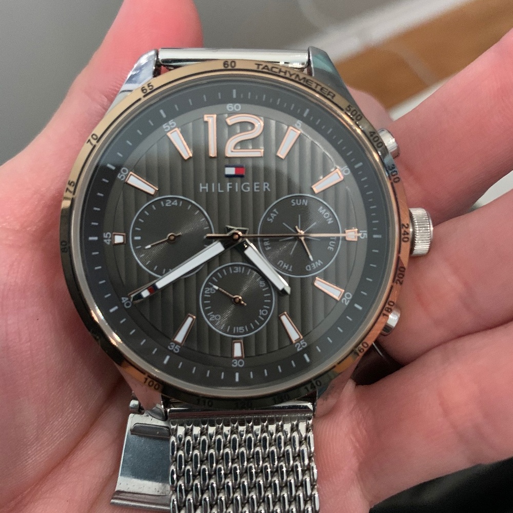 Tommy Hilfiger 1791466 Gavin Silver & Rose-Gold